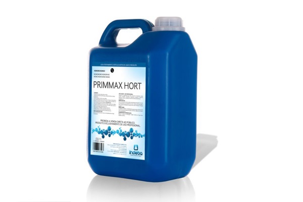 PRIMMAX HORT 5L - Desinfetante Para Hortifrutícolas À Base De Cloro Orgânico.